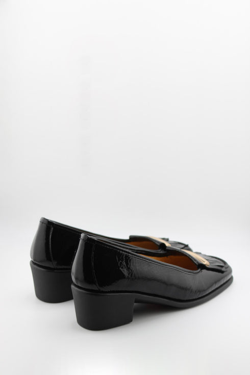 DFC Relax Tasseled Block Heel Loafer